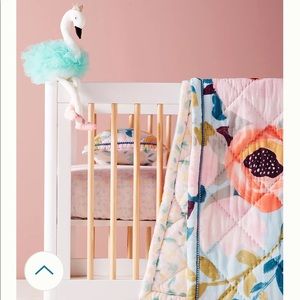 Anthropologie toddler bedding NWT